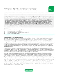 An Overview of B Cells – from Discovery to Therapy Mini Review