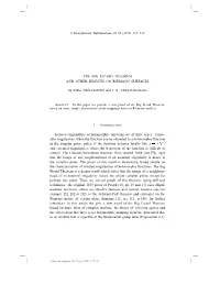 The Big Picard Theorem and Other Results on Riemann Surfaces