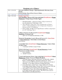 Conference Schedule View the Full Lineup Of