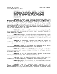 Intro. Res. No. 1397-2020 Laid on Table 4/28/2020 Introduced by the Presiding Officer