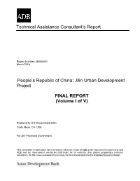Jilin Urban Development Project