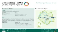 Localizing Sdgs Bio-Musterregion Hohenlohe, Germany Creating a Network of Sustainable Development Goal Regions