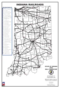 State of Indiana 2005 Rail System