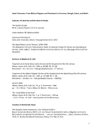 From Biblical Papyrus and Parchment to Erasmus, Zwingli, Calvin, and Barth