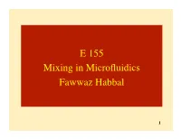 Lecture 5 Mixing in Microfluidics 2016A