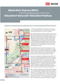 (RRX) Planfeststellungsabschnitt 3.0A Düsseldorf-Unterrath–Düsseldorf-Kalkum