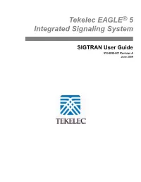 SIGTRAN User Guide