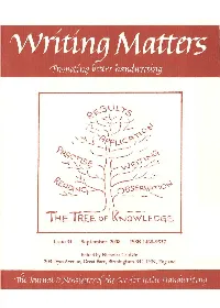 Writing Matters No. 34