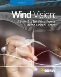 A New Era for Wind Power in the United States Ii This Page Is Intentionally Left Blank Table of Contents