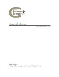 Cfengine V2 Reference Edition 2.2.10 for Version 2.2.10