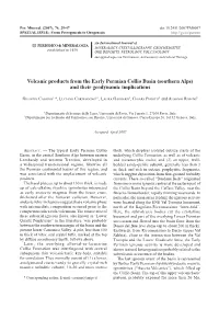Volcanic Products from the Early Permian Collio Basin (Southern Alps) and Their Geodynamic Implications