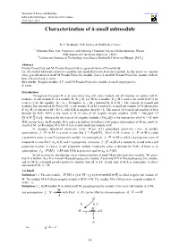 Characterization of Δ-Small Submodule