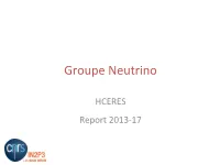 Groupe Neutrino