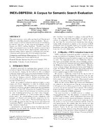 INEX+DBPEDIA: a Corpus for Semantic Search Evaluation