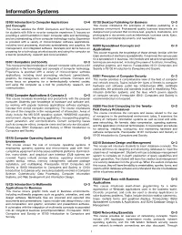 Information Systems