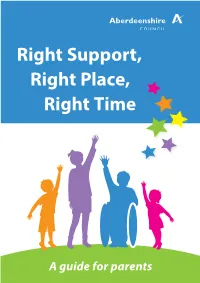 Right Support, Right Place, Right Time