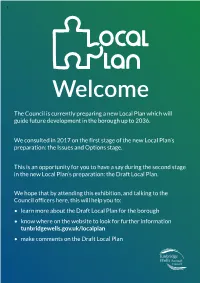 The Council Is Currently Preparing a New Local Plan Which Will Guide Future Development in the Borough up to 2036
