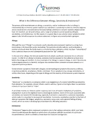 What Is the Difference Between Allergy, Sensitivity & Intolerance?