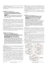 A New Case of Bardet-Biedl Syndrome Associated With