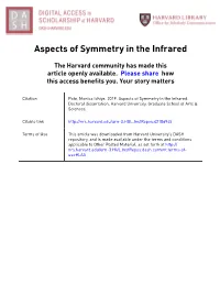 Aspects of Symmetry in the Infrared
