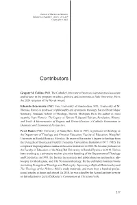 Contributors