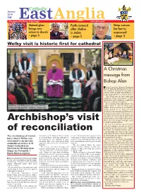 Archbishop's Visit of Reconciliation