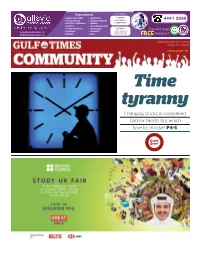 Changing Clocks Is Considered Bad for Health, but Which Time to Choose? P4-5