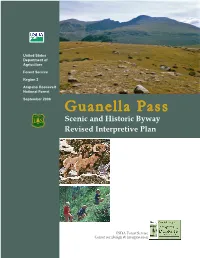 Guanella Pass Scenic and Historic Byway Interpretive Plan
