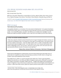 IEDL Report Spring 2020-Modeling Regional Approaches to Education