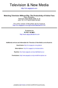 Television & New Media