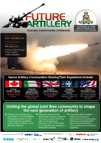 Uniting the Global Joint Fires Community to Shape the Next