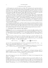 5. Projective GIT Quotients in This Section We Extend the Theory Of