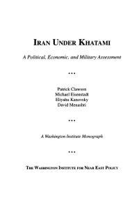 Iran Under Khatami