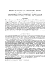 Progressive Imagery with Scalable Vector Graphics -..:: VCG Rostock