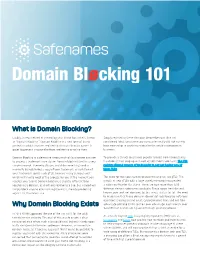 Why Domain Blocking Exists Advantage of These Gtlds to Their Own Advantage