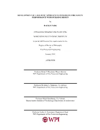 Development of a Holistic Approach to Integrate Fire Safety Performance with Building Design