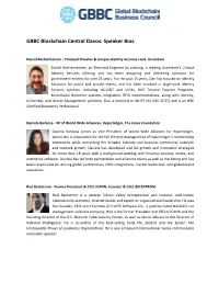 GBBC Blockchain Central Davos: Speaker Bios