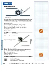 Universal Protractor