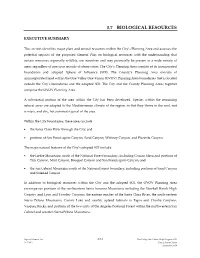 3.7 Biological Resources