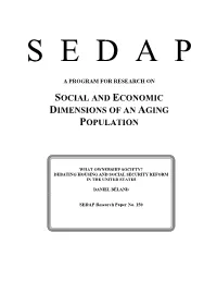 A Program for Research On