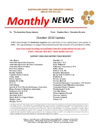 October 2010 Newsletter
