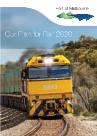 Our Plan for Rail 2020