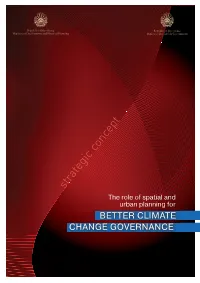 THE ROLE of SPATIAL and URBAN PLANNING for BETTER CLIMATE CHANGE MANAGEMENT Author: Biljana Pulevska