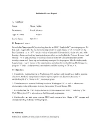 13-14 Sabbatical Leave Reports