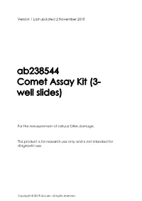 Ab238544 Comet Assay Kit (3- Well Slides)