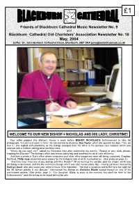 Blackburn Cathedral Newsletter May 2004