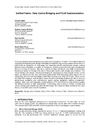 Data Centre Bridging and Fcoe Implementation