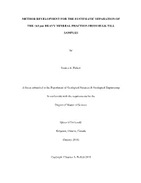 Method Development for the Systematic Separation Of