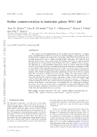 Stellar Counter-Rotation in Lenticular Galaxy NGC 448