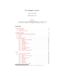 The Stringenc Package